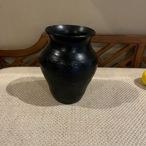 Cherokee Pottery Vase by L. Bigmeat Maney